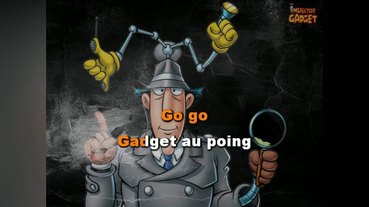 Paroles De Jacques Cardona Inspecteur Gadget www.youtube.com