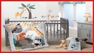 Bedtime Originals Mighty Jungle 3Piece Crib Bedding Set, Multicolor 283003V