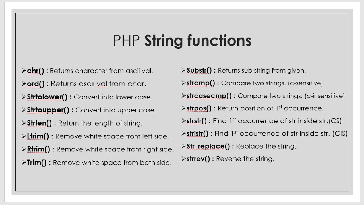 php right string