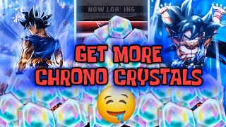 ‼️LIVE ‼️How To Farm CHRONO CRYSTALS FAST in Dragon Ball Legends
