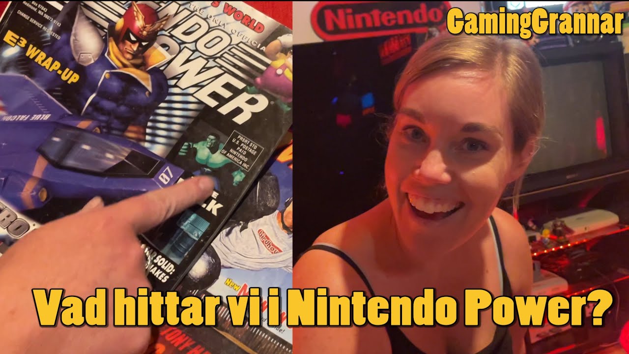 Wow! Se vad vi hittar i gamla Nintendo Power-tidningar!