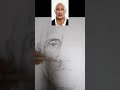 Drawing Dwayne Johnson#artspeaks #dwaynetherockjohnson #artlovers#pencildrawing
