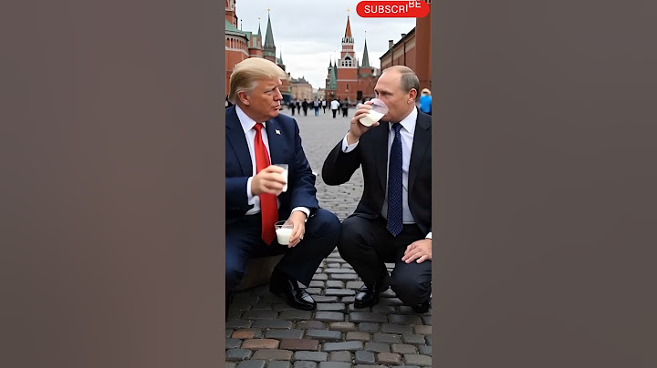 Trump and Putin drinking milk | ai generated video | ai funny videos | ai world leaders   #trump #ai