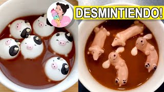 MERINGUE ANIMALS: DACHSHUND, COW, and BEAR. Will it work? - Caro Trippar screenshot 5
