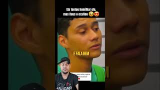 Ela tentou humilhar ele, mas Deus o exaltou 🥹😍