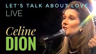 CELINE DION 🎤 Let's Talk About Love 🎶 (Live on The Today Show 🎆 New Year Day) 1998
