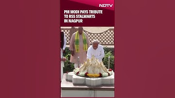 PM Modi RSS | PM Modi Reaches Nagpur, Pays Tribute To RSS Stalwarts With Mohan Bhagwat