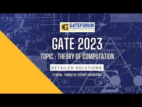 GATE 2023 Exam