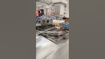 HWASHI Irregular Wire Shelf Automatic Welding Machine