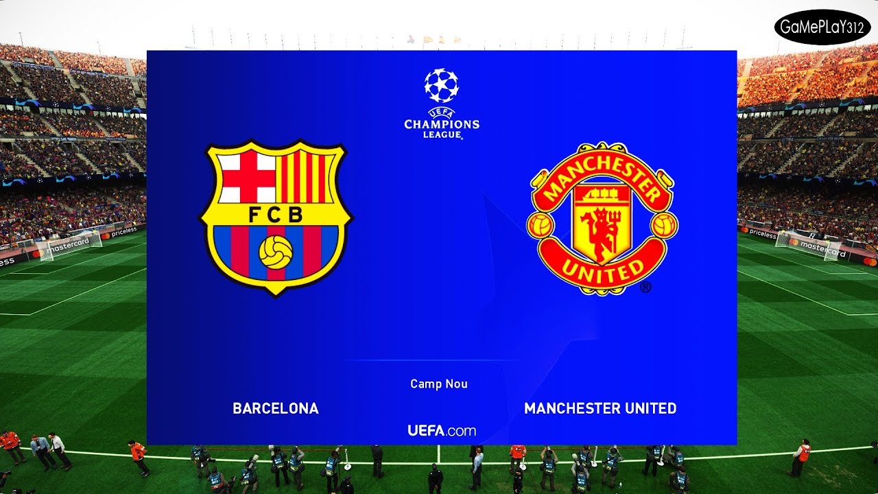 PES 2019 | Barcelona vs Manchester United | UEFA Champions League [UCL] | Full Match | Gameplay PC