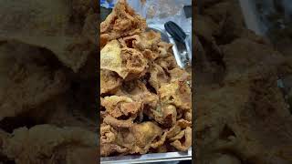 Yummy Crispy Fried Chicken Skin shorts  fried chickenskin