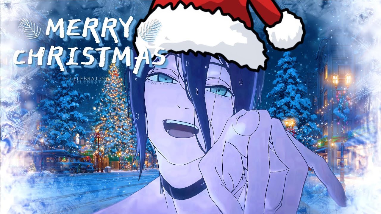 IN THE POOL X JANE DOE Christmas Version🩵Chainsaw Man-Reze Arc 1 HOUR MUSIC BOX JAZZ Soundtrack🎄