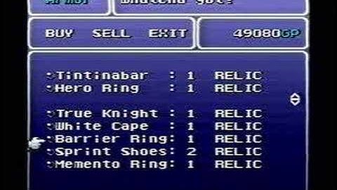 Final Fantasy VI Single-Segment Speedrun Part 28