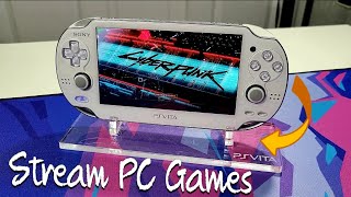 PS Vita Hacks: Stream Your PC Games On Your Vita! Moon Light Homebrew Nvidia Game Stream Client 2021 screenshot 5