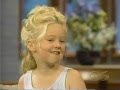 Madylin Sweetin interview 1998. Age 6