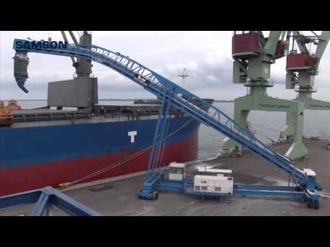 Shiploader - Samson Mobile Shiploader - YouTube