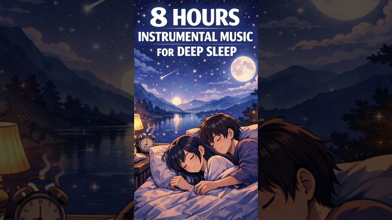 Fall Asleep in 30 Seconds 🌙 | Deep Sleep Piano (8 Hours Full Video)