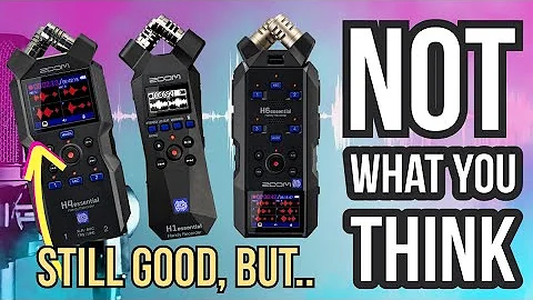 The NEW Zoom Essential H1 H4 H6 Recorders are Not What You Think