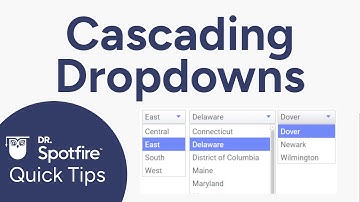 Cascading Dropdowns in Spotfire
