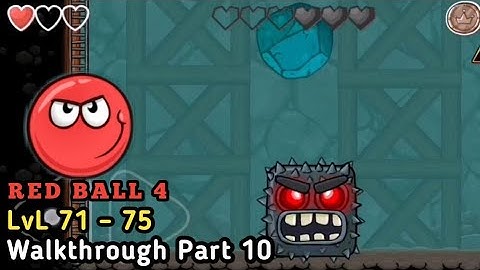 Red Ball 4 Gameplay Walkthrough Part 10 (Ios,Android)