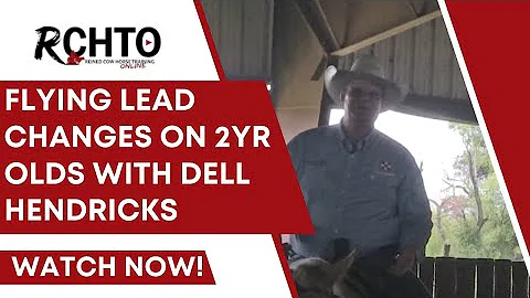 Flying Lead Changes On 2yr Olds With Dell Hendricks