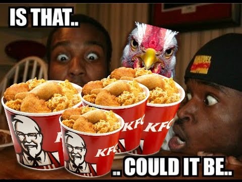 black people funny chicken