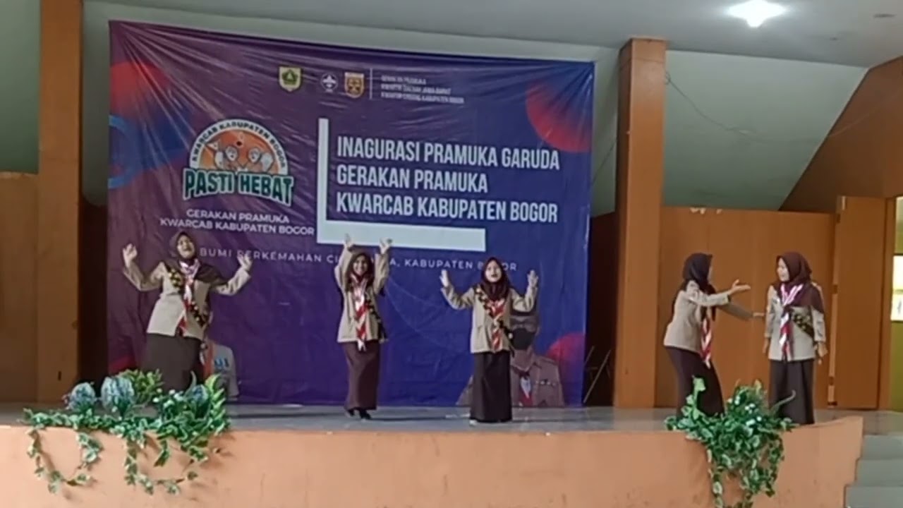 Penampilan Drama Musical Pramuka Penegak Garuda Kwartir Ranting Leuwisadeng