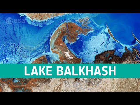 Earth from Space: Lake Balkhash