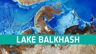 Earth from Space: Lake Balkhash