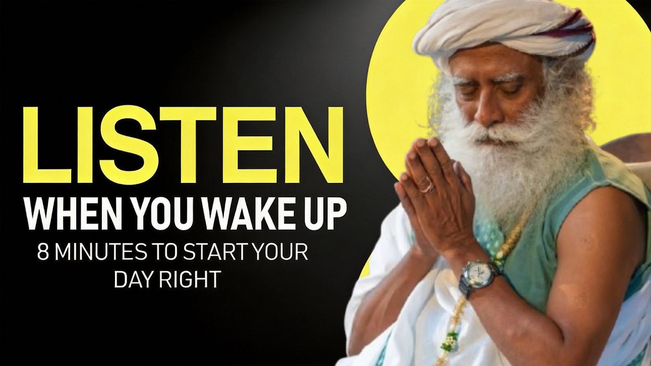 WATCH THIS EVERY DAY - Motivational Speech By Sadhguru