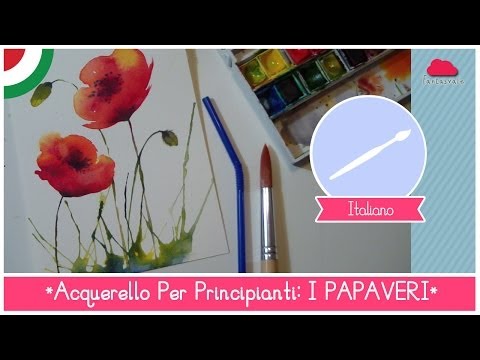 Video: Come Si Disegna Un Papavero