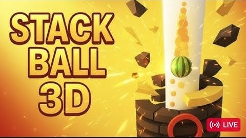 Stack Ball 3D ⚡ Nonstop Smash Run Live! | High Score Attempt | SHIBU GAMER LIVE #gaming #stackball