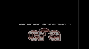 C64 Crack Intro: CFA Import Intro 2 by Computer Freaks Association 1989