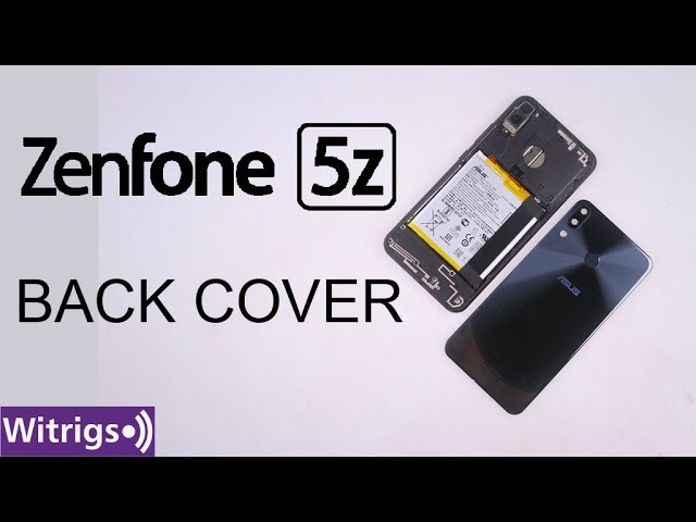 asus zenfone 5z 裏面割れあり Asus Zenfone 5Z Back Cover Repair Guide - YouTube