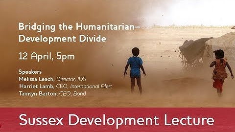 Bridging the Humanitarian Development Divide