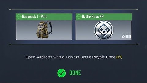 How to Open Airdrop with a Tank | Open Airdrops with a tank in Battle Royale Once