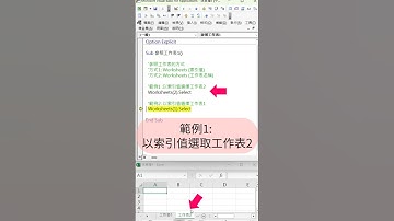 EXCEL VBA - 工作表 01 參照工作表(1)
