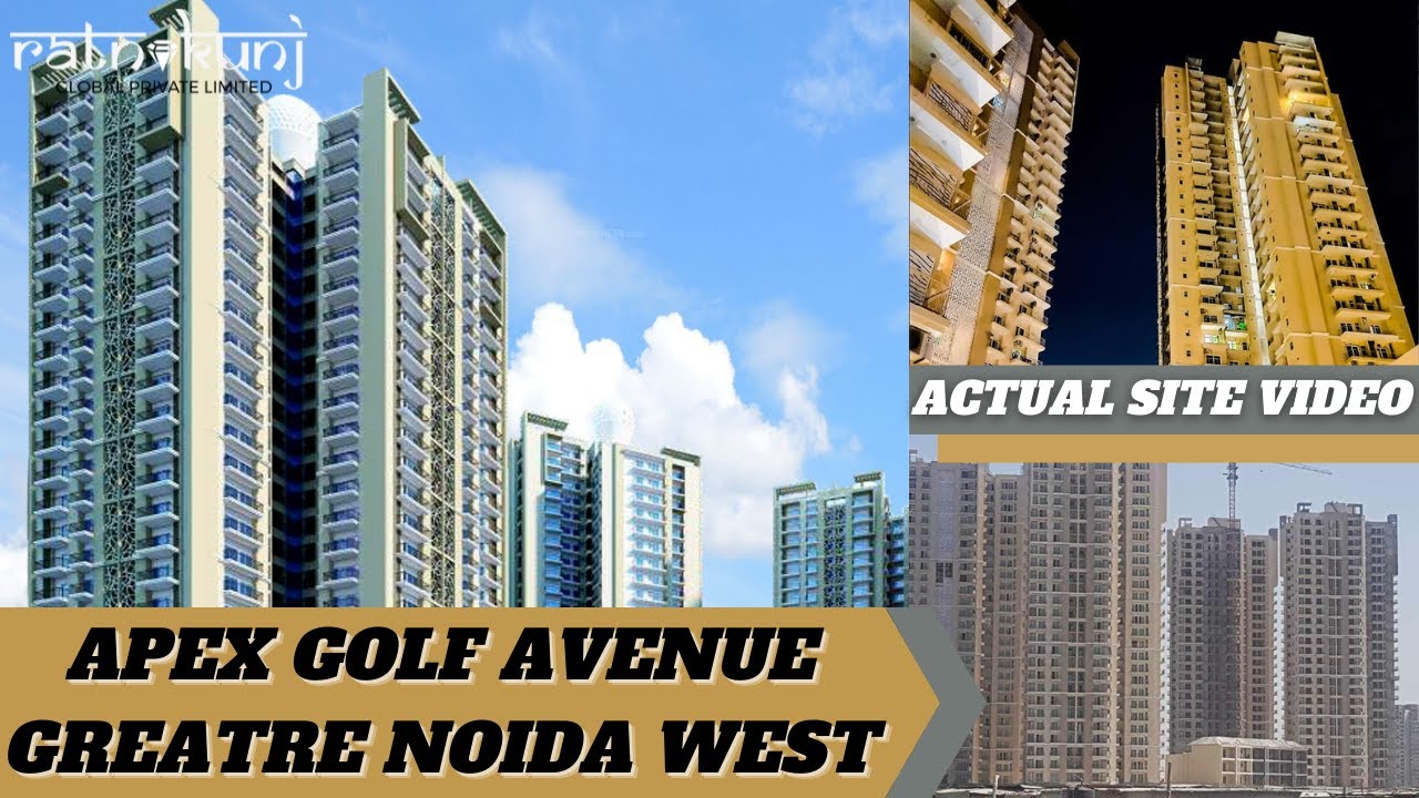 Apex Golf Avenue Greater Noida West 2, 3 & 4 BHK Ready to move