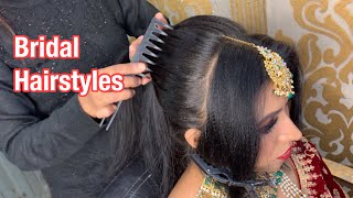 Wedding hairstyles for bridal | less time mai kaise karen bridal hairstyles? screenshot 5