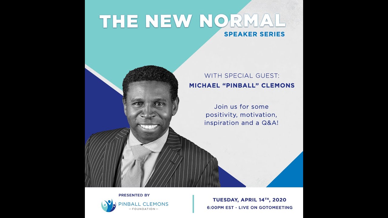 The New Normal Speaker Series Episode 1 Michael "Pinball" Clemons