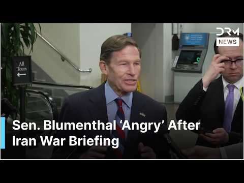 Senator Blumenthal 'Angry' After Iran War Briefing, Warns U.S. Troops Could Be Deployed | AC1G