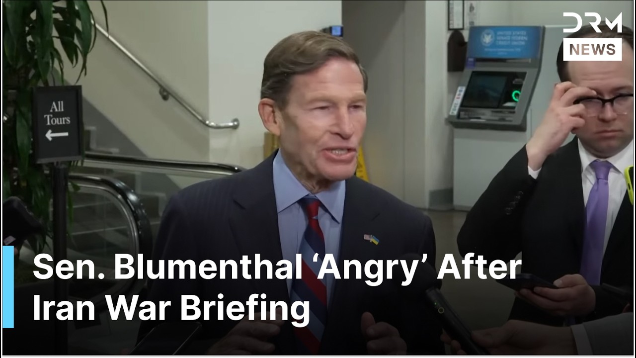 Senator Blumenthal ‘Angry’ After Iran War Briefing, Warns U.S. Troops Could Be Deployed | AC1G