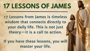 17 lessons from James that will transform your walk with God || practice listening