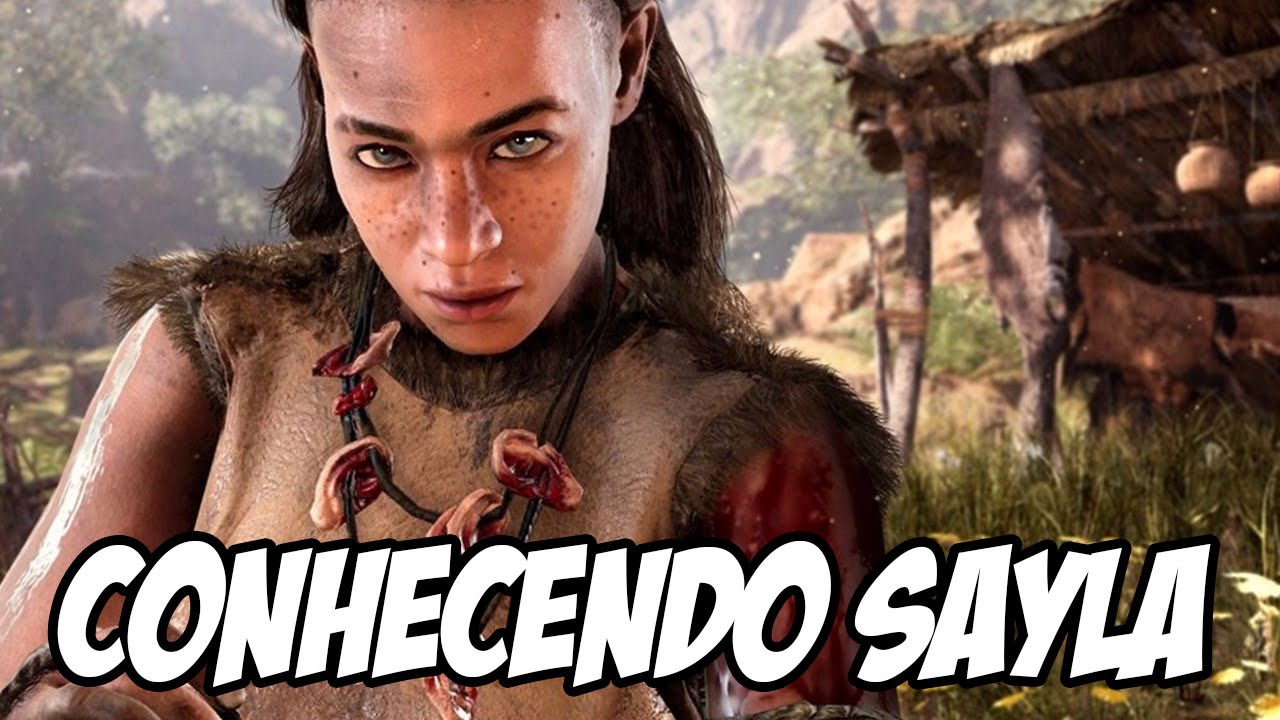 Far Cry Primal 2 Conhecendo Sayla E Quase Brigando Com Um Tigre Youtube 