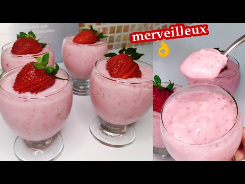 Vidéo: Fraises En Sauce Au Lait