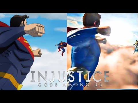 Injustice Superman Supermove | Movie Vs Video Game