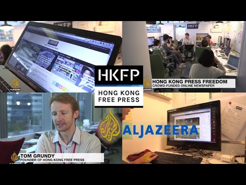 HKFP on Al-Jazeera - Hong Kong's precarious press freedom situation
