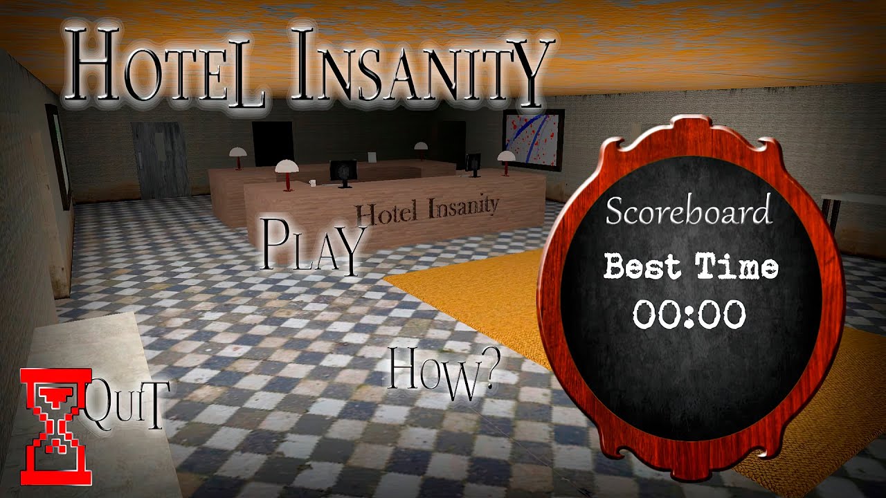Hotel insanity. Отель безумие. Отель безумия игра. Хоррор Hotel Insanity.