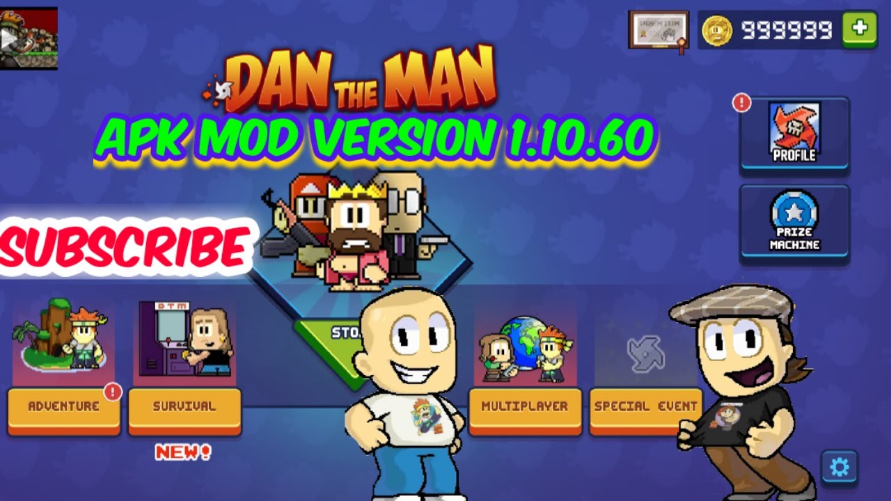 Dan The Man APK Mod Version 1.10.60 Gameplay Live YouTube