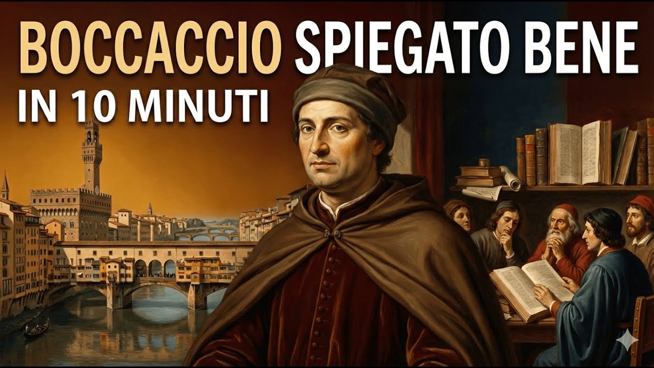 Boccaccio e il Decameron in 10 minuti: l'essenziale che devi sapere.